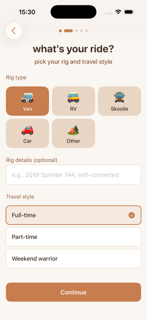 nomatch profile setup